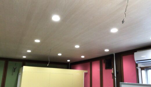 改修工事、順調です(^^)